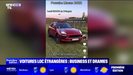 Voitures de location étrangères: un business juteux difficile à contrôler