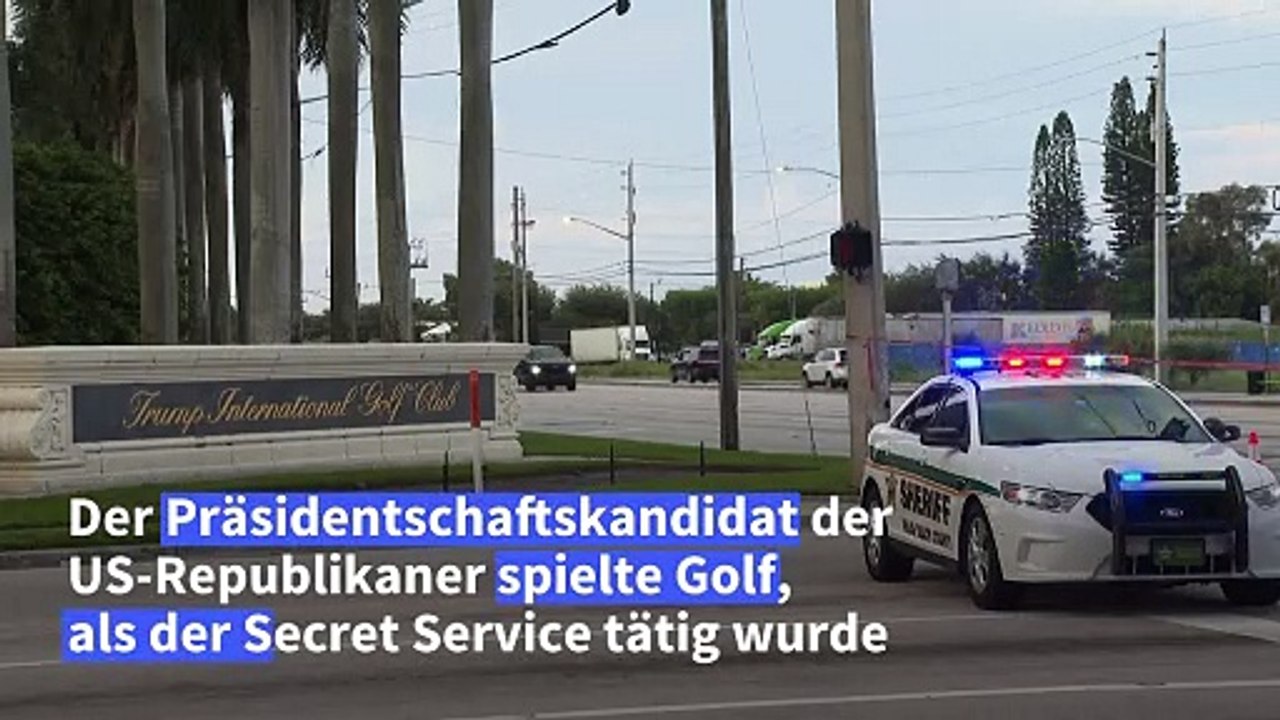 Trump entgeht offenbar erneutem Attentatsversuch