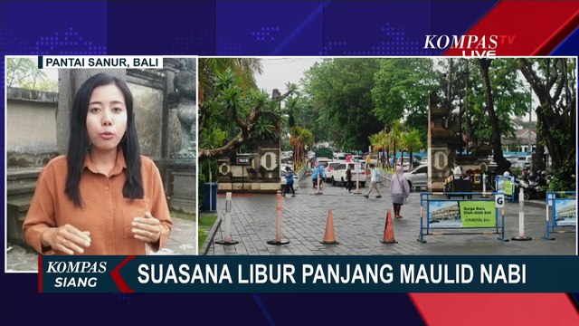 Begini Suasana Libur Panjang di Kawasan Wisata Ancol dan Pantai Sanur Bali