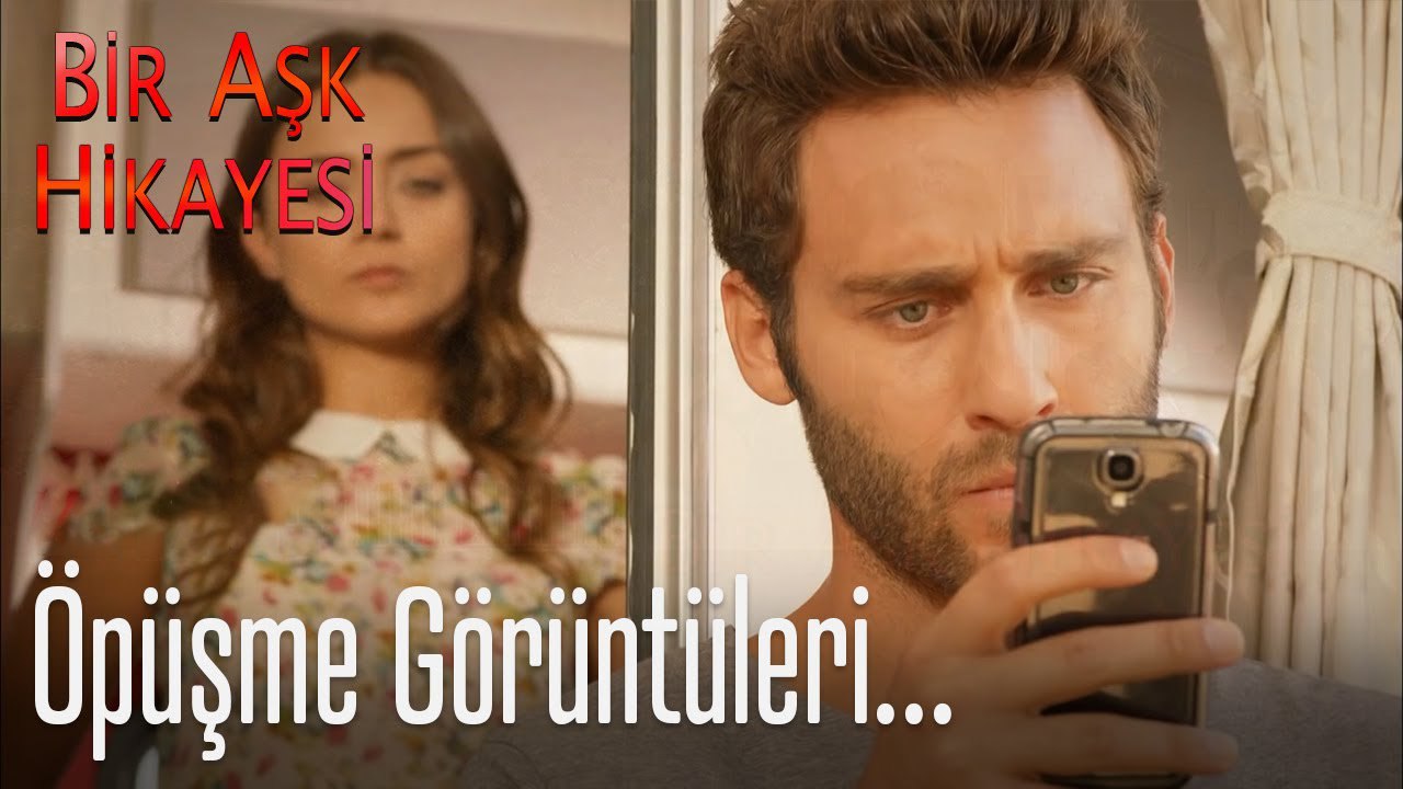 Öpüşme görüntüleri - Bir Aşk Hikayesi