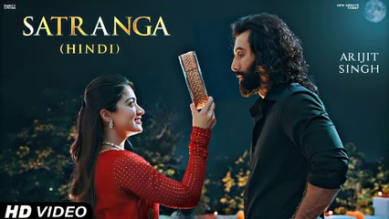 ANIMAL: SATRANGA | Ranbir Kapoor, Rashmika| Sandeep VArijit, Shreyas P, Siddharth-Garima |Bhushan K