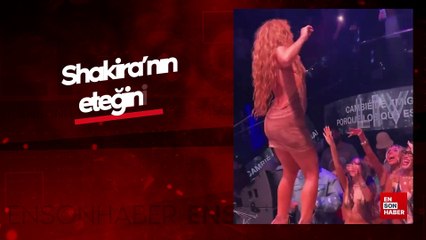 Shakira'nın eteğinin altını çektiler: Sinirden sahneyi terk etti