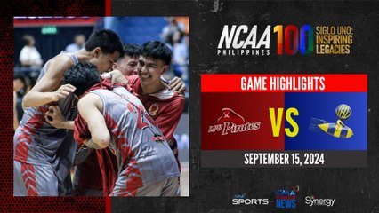 LPU vs JRU (Men's Basketball Round 1 Highlights) | NCAA Season 100