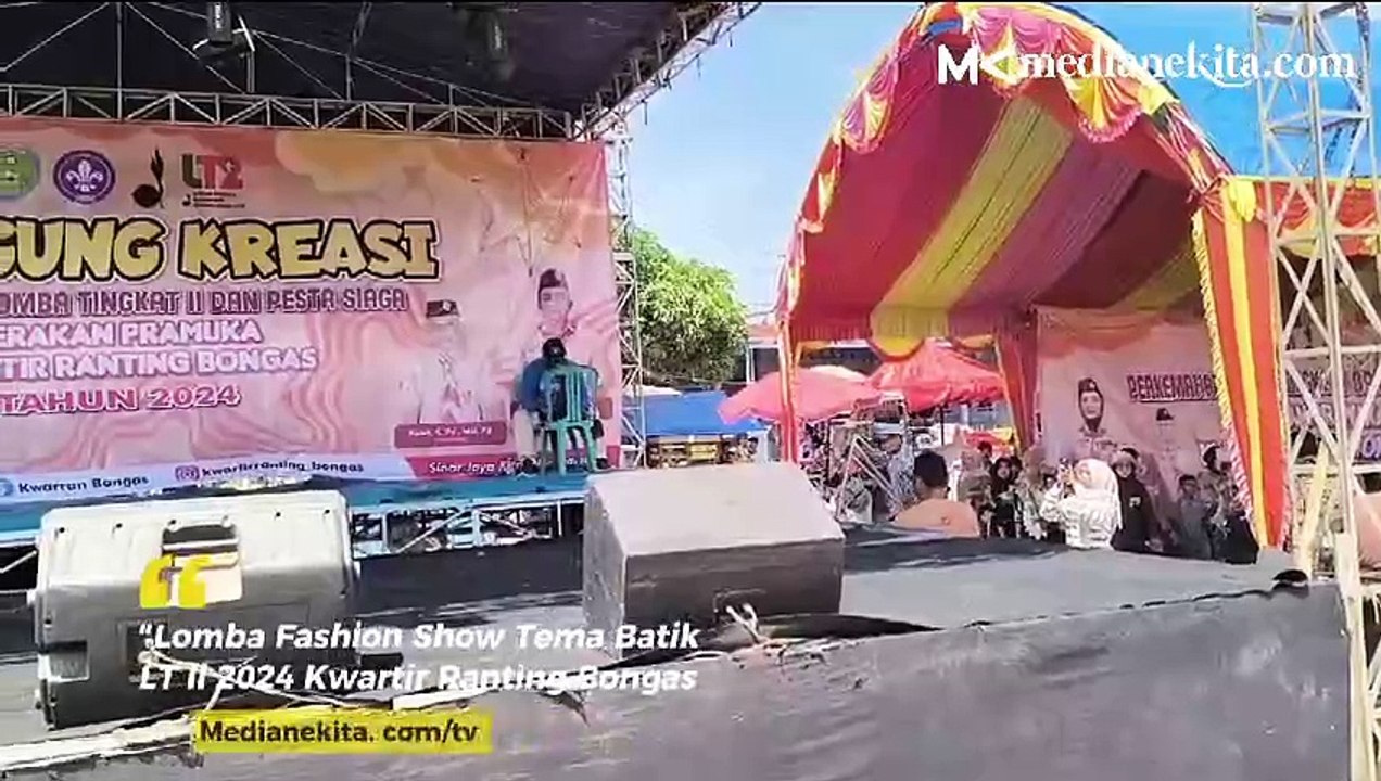 Puluhan Siswa SD Bersaing Meriahkan Lomba Fashion Show LT II Kwartir Bongas
