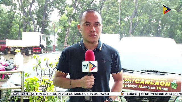 Mga residente sa low-lying areas sa Canlaon City, pinalilikas na rin dahil sa Bulkang Kanlaon; pamamahagi ng tulong sa mga apektadong residente, patuloy