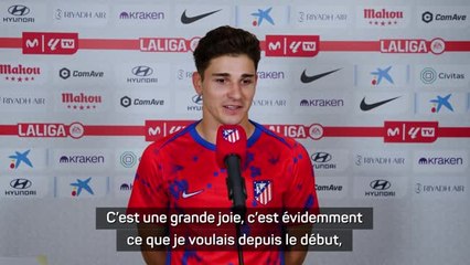 Atlético - Álvarez sur son but : “C’est ce que je voulais, marquer ici, avec tous les fans”