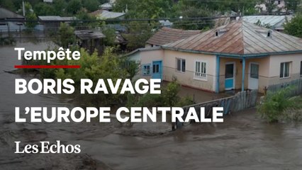 La tempête Boris sème le chaos en Europe centrale