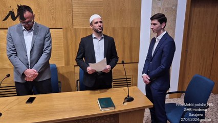 emDIN - Enis Mehić položio Hifz GHB medresa S24+ Sarajevo 27.04.2024.godine