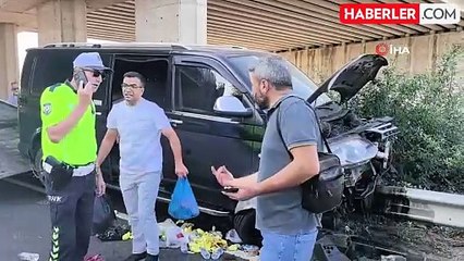 Cenazeden Dönüş Yolu Kaza ile Sonuçlandı: 10 Yaralı