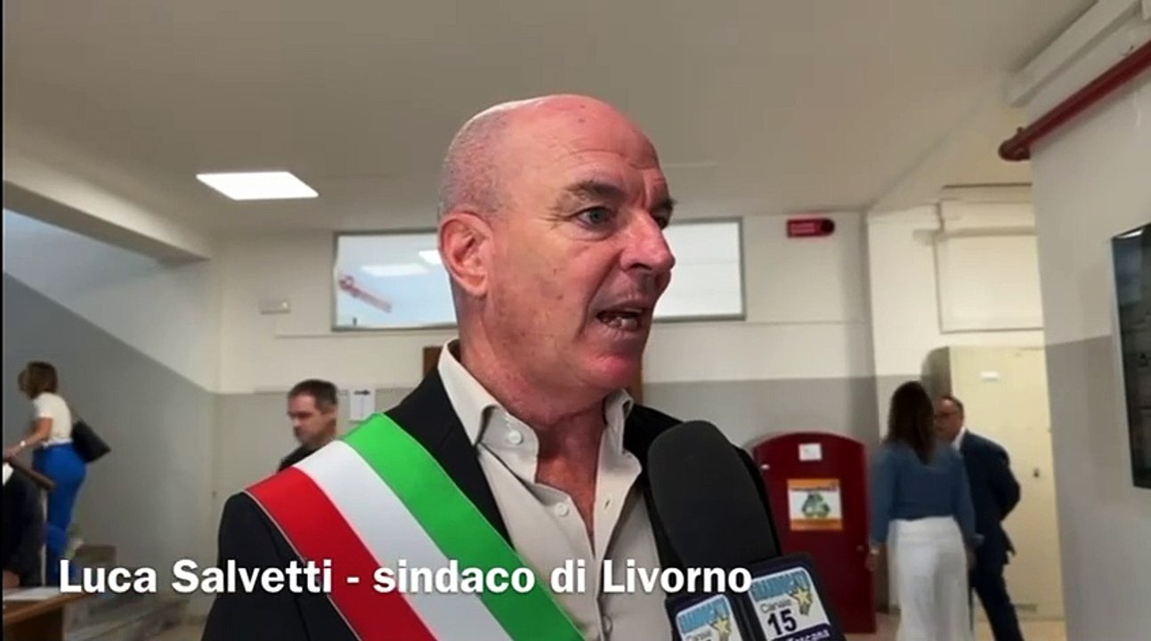 Livorno, primo giorno di scuola: parlano il sindaco Salvetti e la vicesindaca Camici
