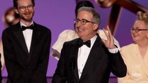 John Oliver fumbles son’s name before dedicating Emmys win to dead dog