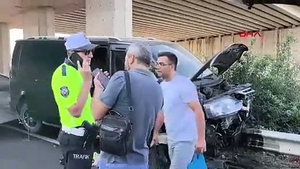 BURSA Taziye dönüşü kaza; 1'i ağır, 10 yaralı