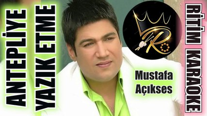 Antepliye Yazık Etme - Mustafa Açıkses ✩ Ritim Karaoke Hüseyni Minör 8/8 Oryantal Beste Ali Dedeoğlu