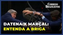 Briga ao vivo: entenda a treta entre Datena e Marçal