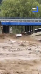 Les images impressionnantes du passage de la tempête Boris