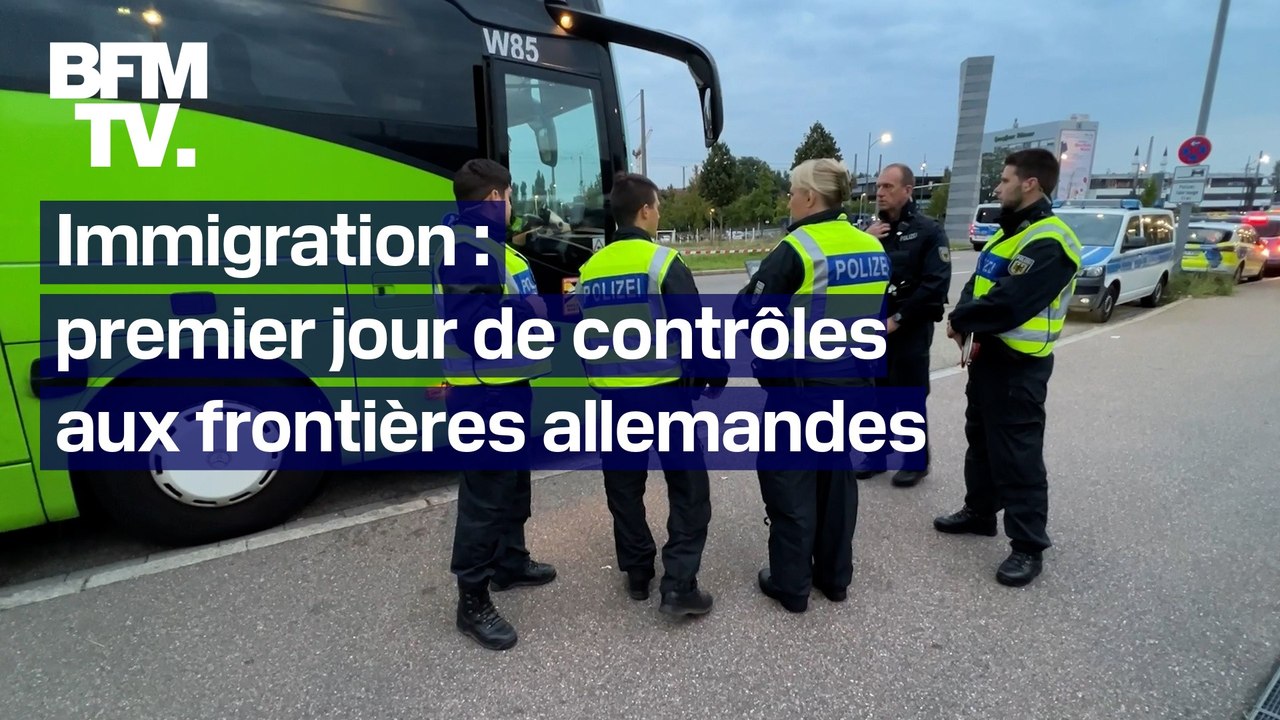Immigration: l'Allemagne rétablit des contrôles aléatoires aux frontières à partir de ce lundi