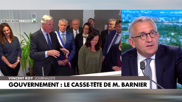 Vincent Roy : «La marge de manœuvre de Michel Barnier est très étroite»