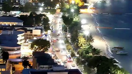 4K Drone footage, Pattaya City, THAILAND