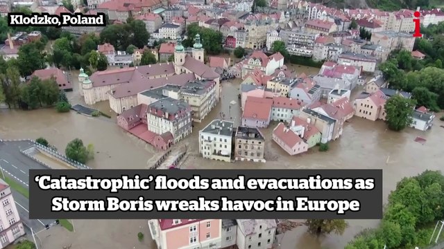 ‘Catastrophic’ floods and evacuations as Storm Boris wreaks havoc in Europe