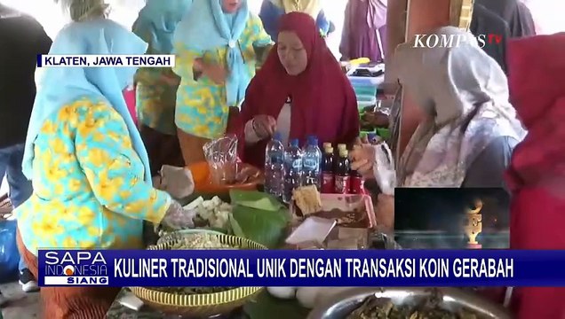 Sensasi Berbelanja Kuliner Tradisional Unik dengan Koin Gerabah Sambil Melihat Gunung Merapi-Merbabu