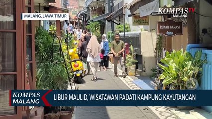 Libur Maulid, Wisatawan Padati Kampung Kayutangan
