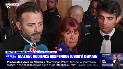 Download Video: Viols de Mazan: l'audience suspendue ce lundi, le procès reprendra  mardi