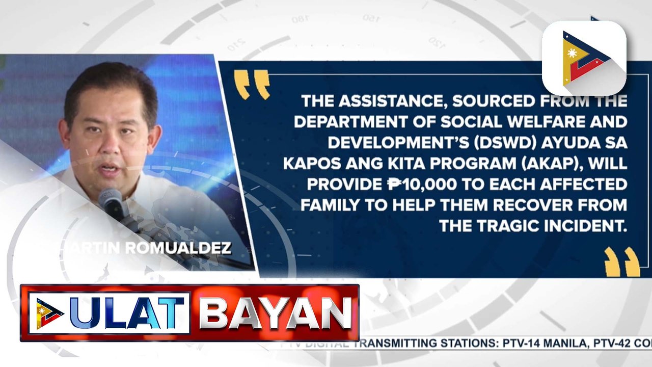 Pagpapalabas ng P20-M halaga ng tulong mula sa DSWD para sa mga nasunugan sa Tondo, inaasikaso na ng liderato ng Kamara
