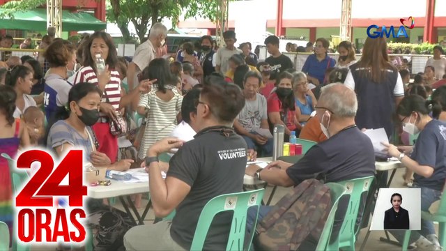 1,000 apektado ng Bagyong Carina at habagat, natulungan ng GMAKF Kalusugan Karavan | 24 Oras