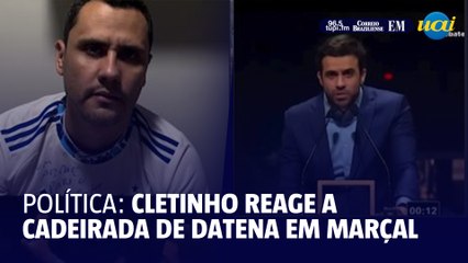 Cleitinho faz vídeo reagindo a agressão de Datena em Marçal