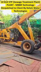 10 KLD STP  ( Sewage Treatment Plant )  Dispatched