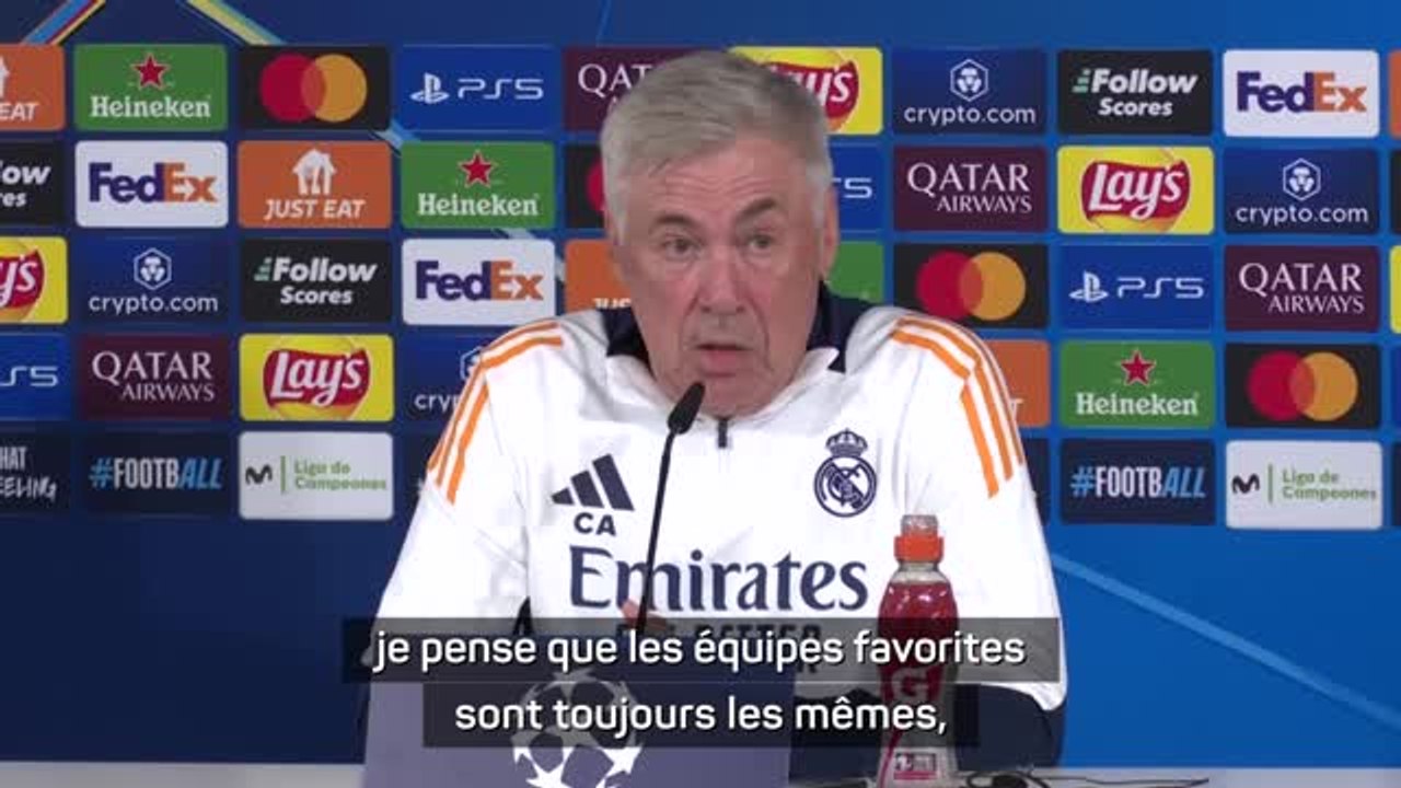 Real Madrid - Ancelotti : "Le format change, mais les favoris restent les mêmes, y compris nous”