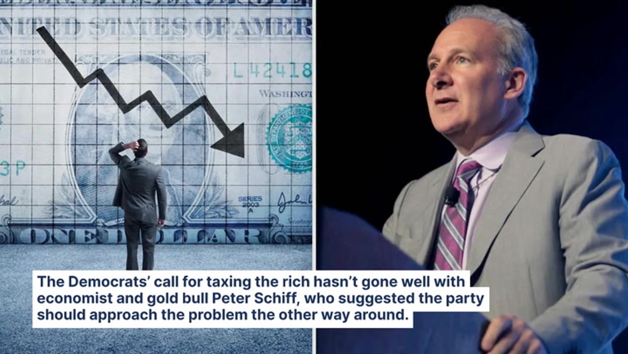 Peter Schiff At Odds With Bernie Sanders Over Taxing Rich, Calls Upon Democrats To Cut Taxes: 'They're Already Paying 40% Of The Federal Income Tax'