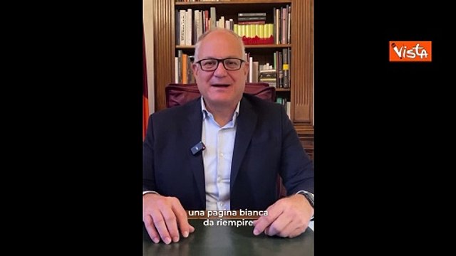 Gli auguri del sindaco di Roma Gualtieri per l'inizio dell'anno scolastico: In bocca al lupo
