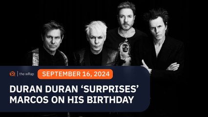 Is there something we should know? Duran Duran flown in for Marcos’ birthday party 