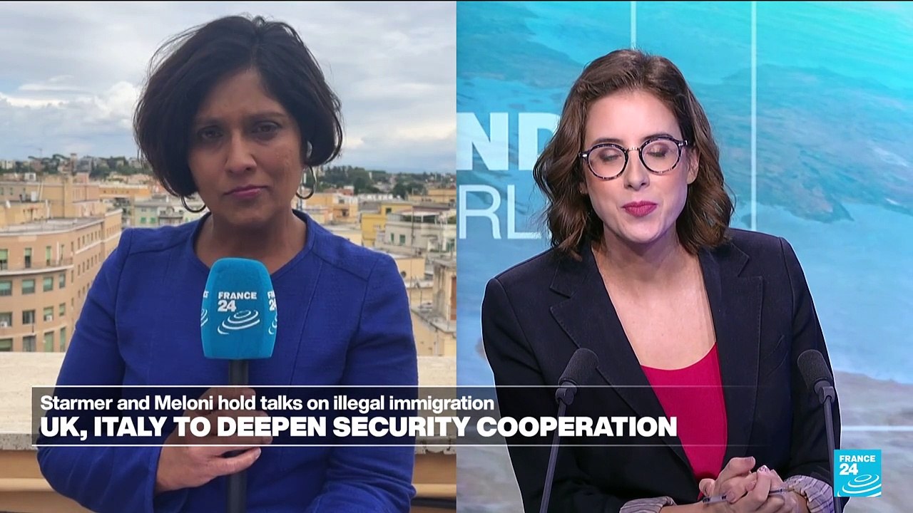 Britain and Italy agree to deepen security cooperation, says UK's Starmer