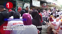 Rano Blusukan Rusun di Cengkareng, RK-Suswono Target Menang, Arsjad Kirim Surat ke Jokowi -TOP3NEWS