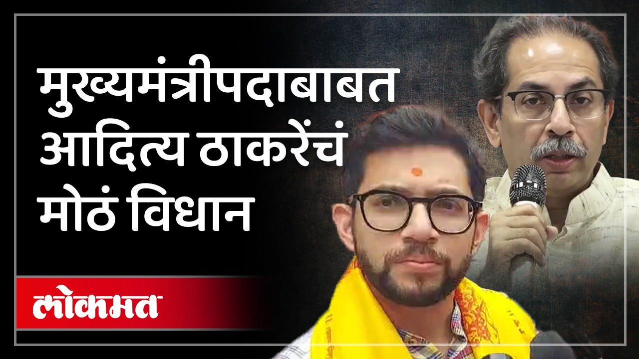 आदित्य ठाकरेंचं मुख्यमंत्रीपदाबाबत सूचक वक्तव्य, पाहा काय म्हणाले?