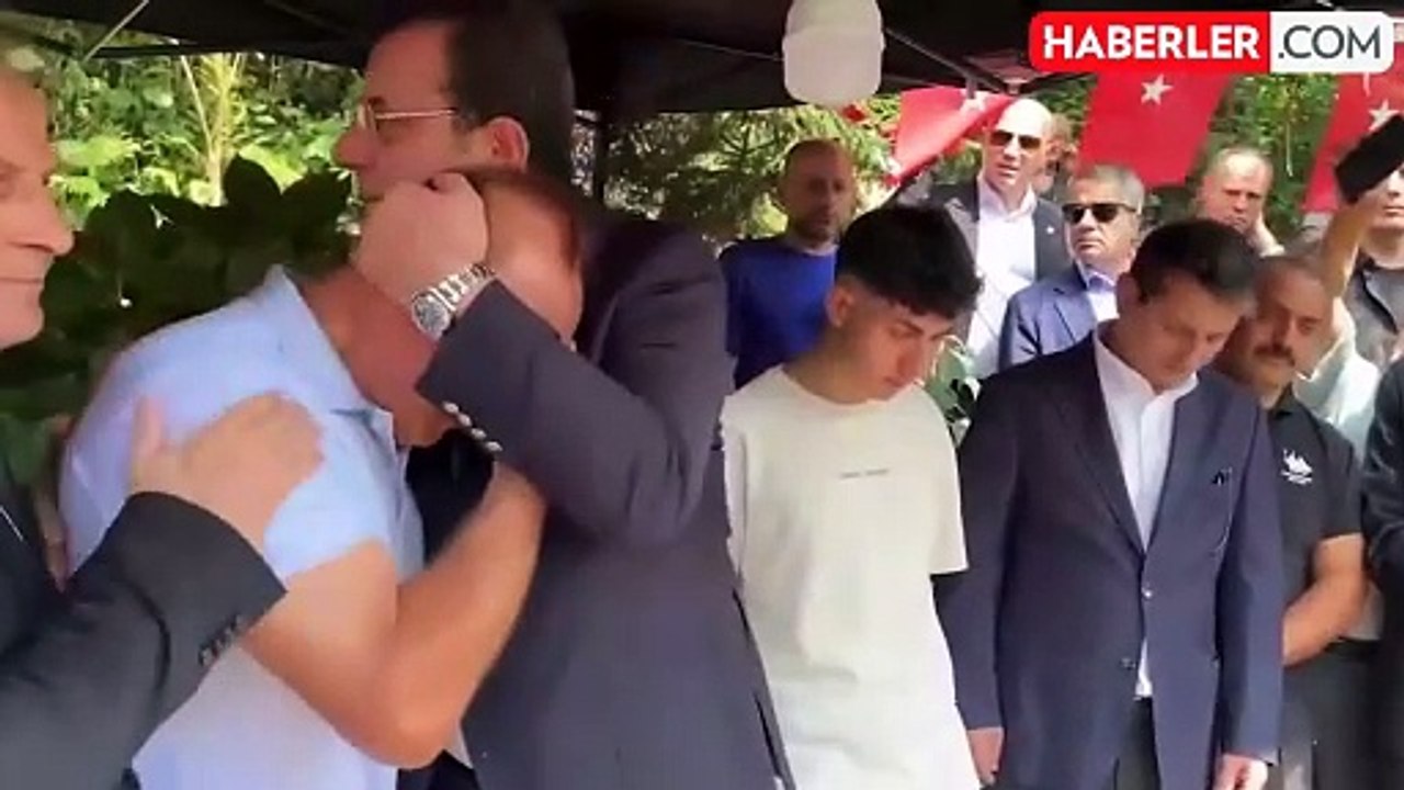 Şehit babası oğlunun vasiyetini açıkladı; İmamoğlu kısa süreliğine soğuk terler döktü