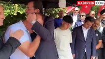 Şehit babası oğlunun vasiyetini açıkladı; İmamoğlu kısa süreliğine soğuk terler döktü