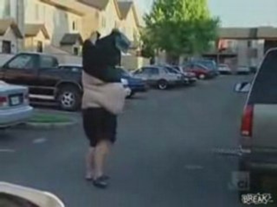 Cop Laughs at Fat Guy