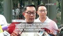 Ridwan Kamil Blak-blakan Ungkap Harapan Prabowo untuk Pilkada Jakarta