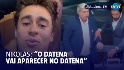 Nikolas Ferreira sobre cadeirada: "o Datena vai aparecer no Datena"