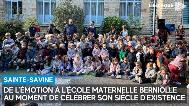 L'école maternelle Berniolle de Sainte-Savine a fêté ses 100 ans d'existence
