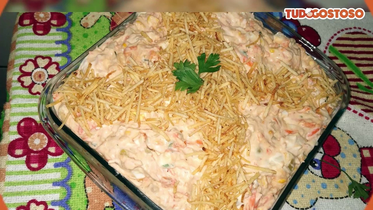 Salpicão cremoso de frango