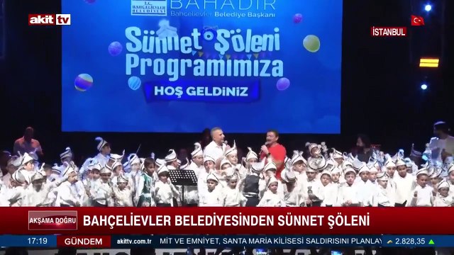 Bahçelievler Belediyesi'nden sünnet şöleni