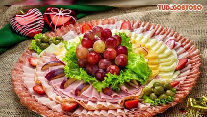 Tábua de frios deliciosa