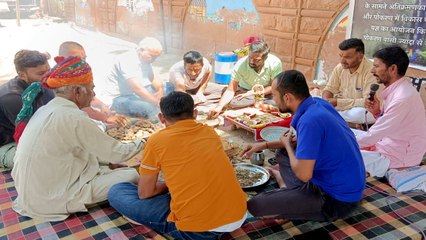 Watch Video: पोकरण में धरना चौथे दिन जारी, किया सद्बुद्धि यज्ञ