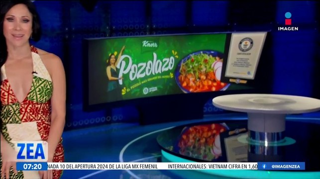 México rompe Récord Guinness del pozole más grande del mundo