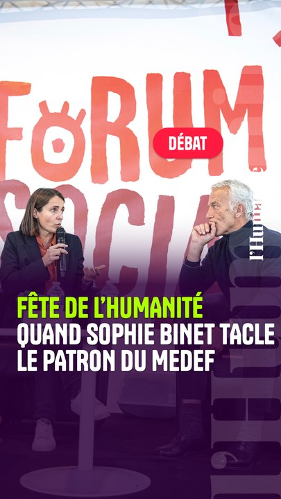 « On a besoin d’un Medef qui défende ses adhérents, à savoir les petites entreprises » : quand Sophie Binet tacle Patrick Martin, le patron du Medef