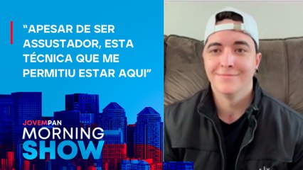 Jovem que ficou com parte do CRÂNIO GUARDADA na BARRIGA fala EXCLUSIVAMENTE ao Morning Show